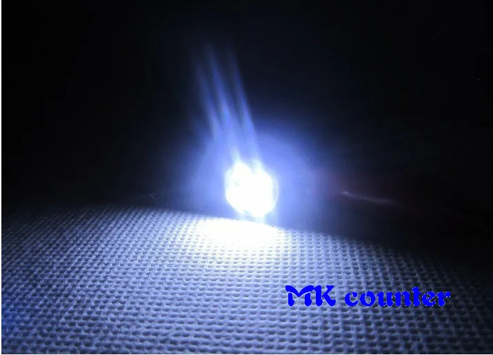 500 шт. AAA автомобильный светодиод T4W BA9S 8SMD 6523 1895 H6W 8 светодиодов smd 1206 3020 клин 12913 12910