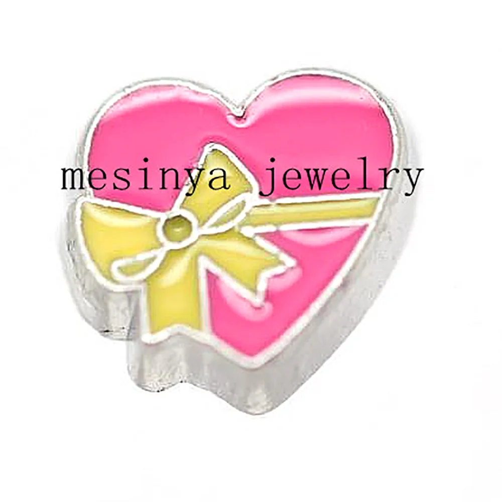 10 шт. Плавающие Подвески для стеклянного медальона|floating charms|heart floating charmfloating charms