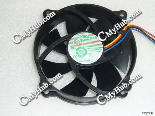 Бесплатная Доставка Для Magic MGT9212ZR W25 21 25803 01 DC12V 95 мм 4 Провода 95x95x25 8 Винты