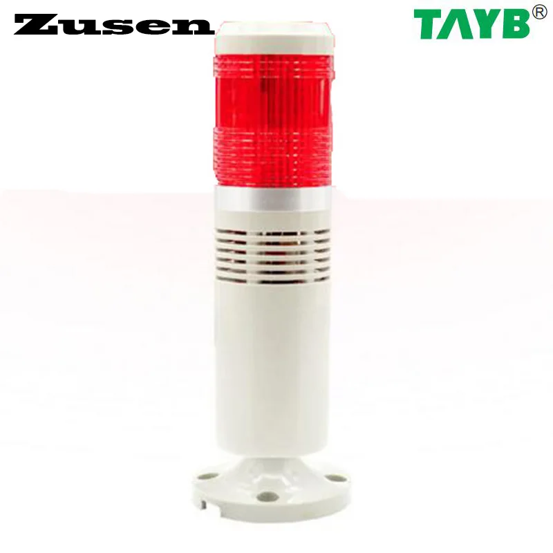 Zusen с зуммером стандартная красная светодиодсветильник сигнальная башня|led signal