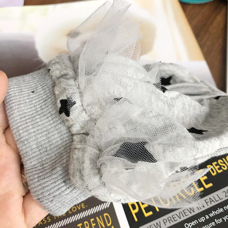 6 цветов подгузники для собак 100% хлопок штаны и кошек физиологические в горошек