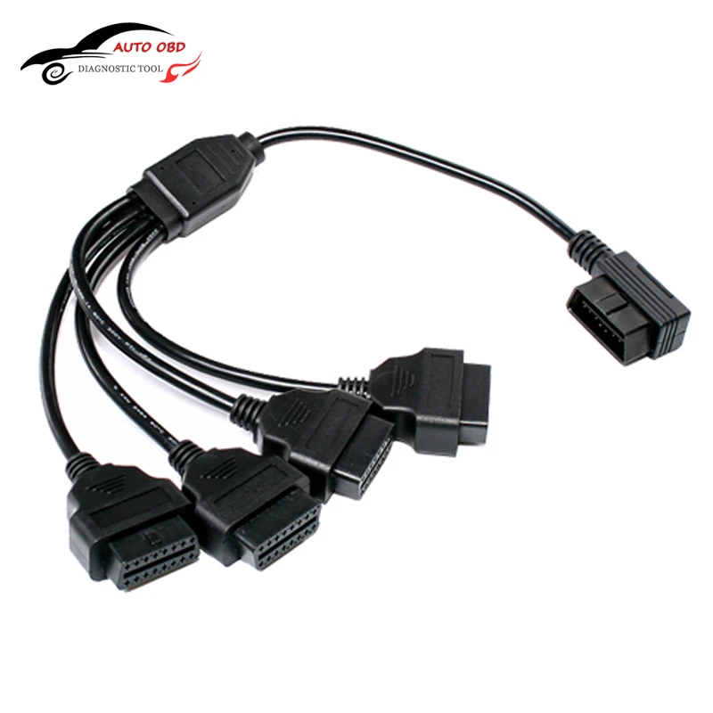 

Кабель-удлинитель OBD 2 диагностический, 50 см, 1-4, 16 контактов