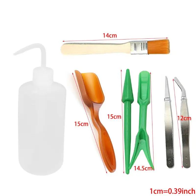 

Mini Garden Hand Tools Transplanting Succulent Tools Miniature Planting Gardening Tool Set for Miniature Fairy Garden Plant Care