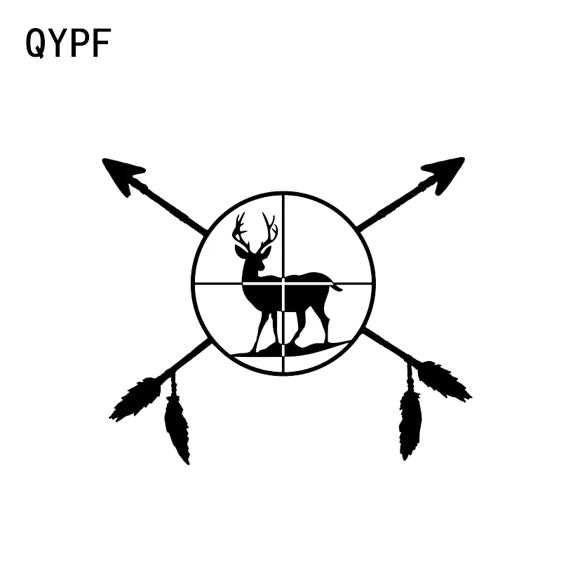 QYPF 14 8*12 4 см таинственный охотничий арбалет олень стрельба из лука украшение