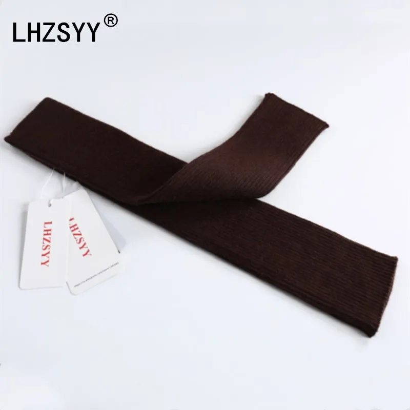 Женские длинные кашемировые перчатки LHZSYY однотонные мягкие и удобные шерстяные