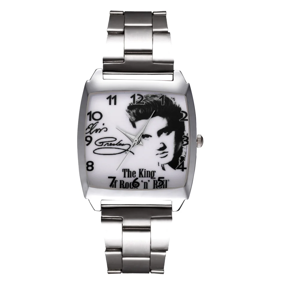 Часы наручные Elvis JD12 мужские/женские Мультяшные кварцевые Стальные с