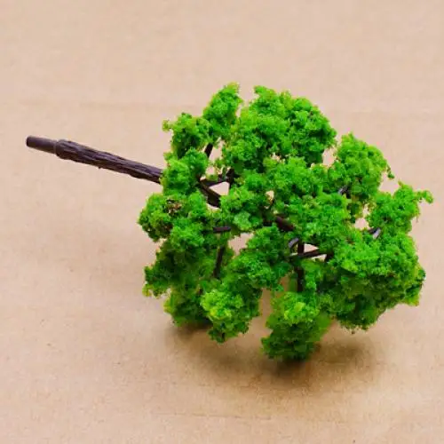 10 шт. пластиковые фрикционы|tree model|model trainplastic tree |