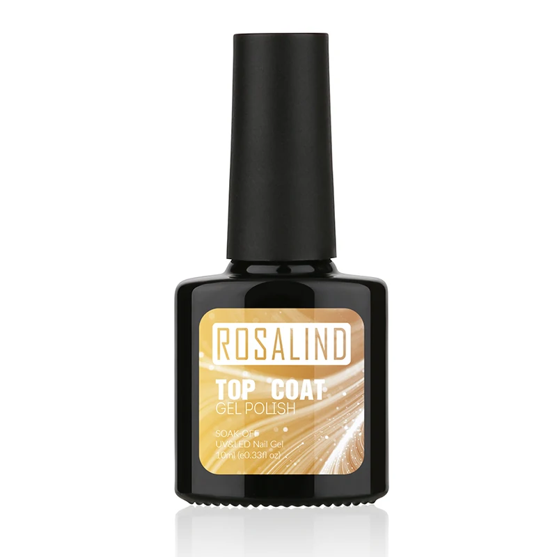 

Гель-лак для ногтей ROSALIND, 10 мл, верхнее покрытие, полулак, Перманентный Гель-лак для ногтей, инструмент для маникюрного лака