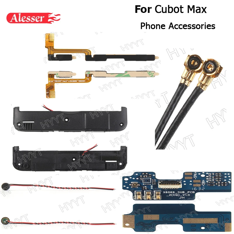 Alesser для Cubot max телефона Динамик s коаксиальный кабель антенны Usb гибкого