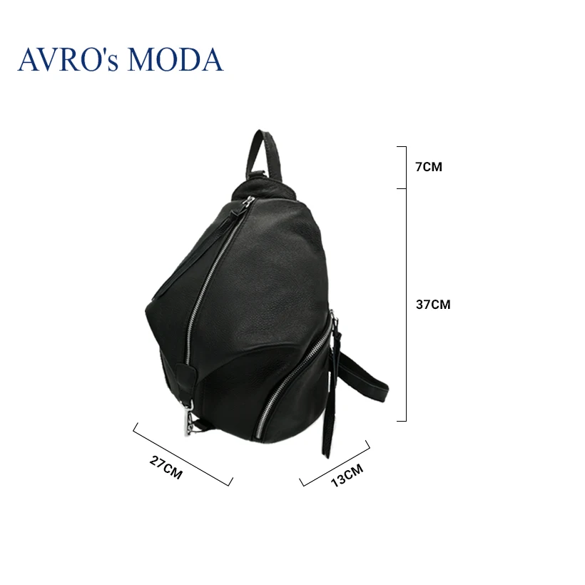 AVRO MODA рюкзак женский сумка женская женский рюкзак большой рюкзак сумки женские сумки дизайнерские натуральная кожа большая сумка сумки на плечо для женщин