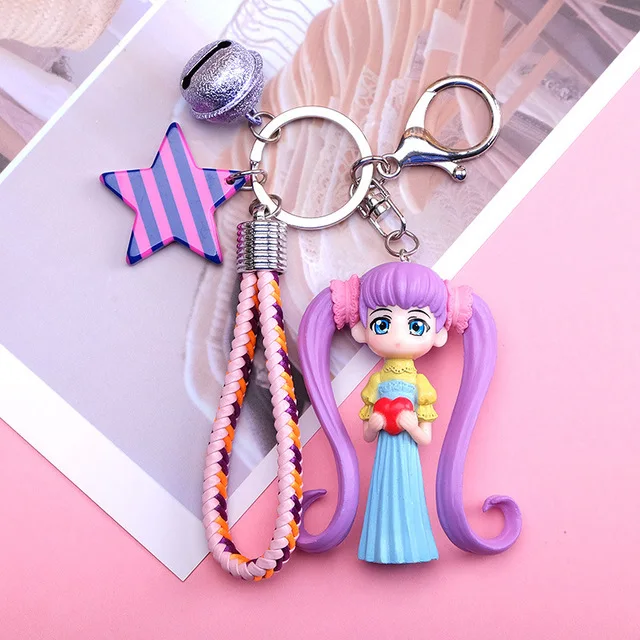 Аниме Hatsune брелок Мику цепь кулон брелок с фигурками из мультфильмов второй Юань кулон выставка маленькие подарки аксессуары