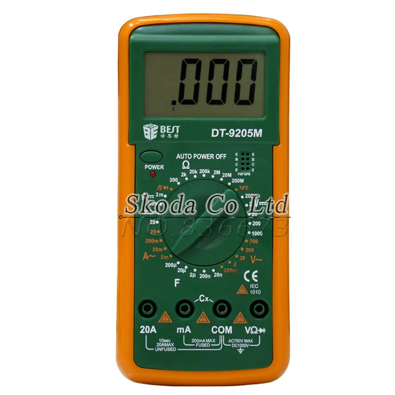 Бесплатная доставка улучшенная версия лучший портативный цифровой мультиметр