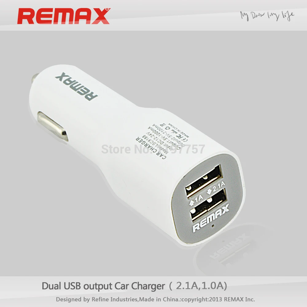 Remax автомобиля Зарядное устройство 2 USB Выход | Мобильные телефоны и аксессуары
