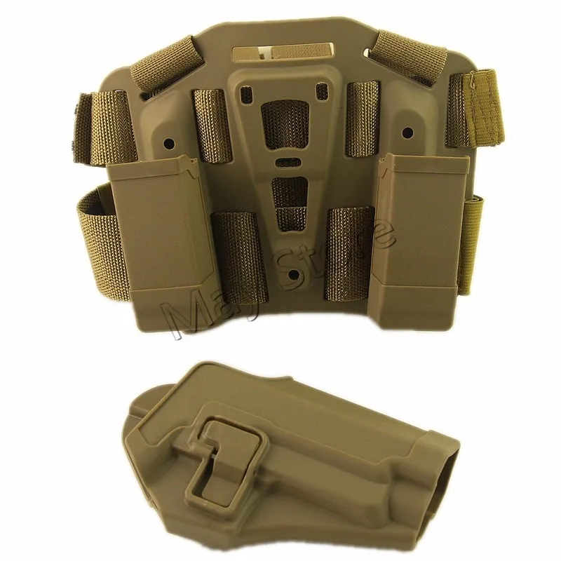 RH W/Журнал факел мешок страйкбол тактическая кобура SIG SAUER P226 P229 открытый