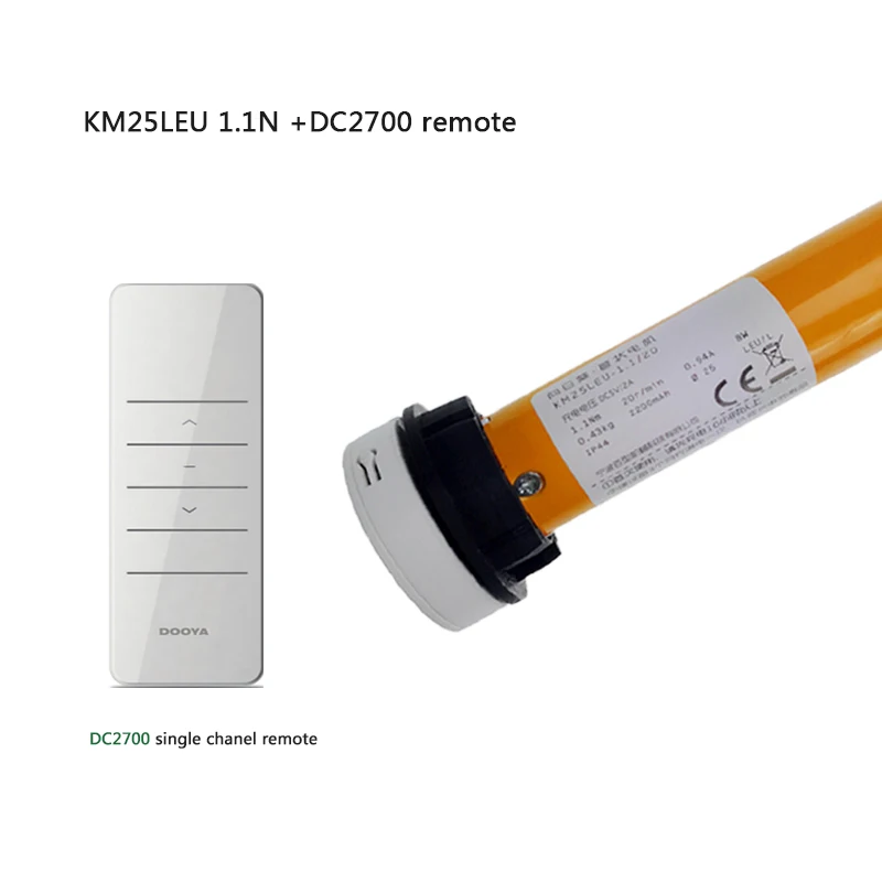 Горячая Распродажа 12V tubular батарея двигателя. Дуя мотор 433 МГц KM25LE 1.1N.m для 38 мм трубки, для рулонные шторы зебровые жалюзи затвора - Цвет: set A