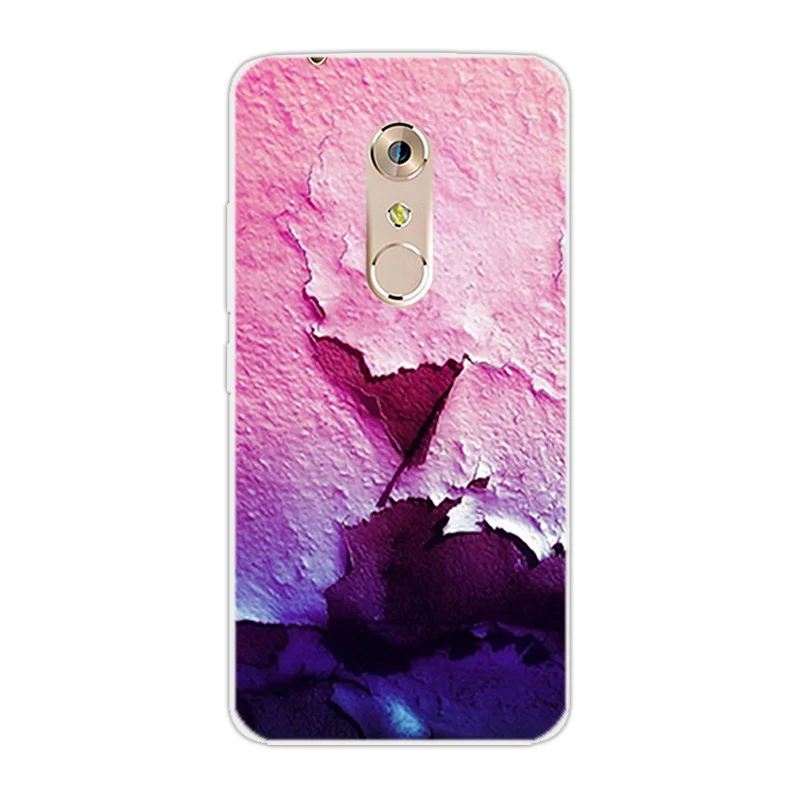 for ZTE Axon 7 5.5inch Bizarre Back Cover Soft Silicon Case Transparent TPU Shell Coque Axon7 Protective Capa |