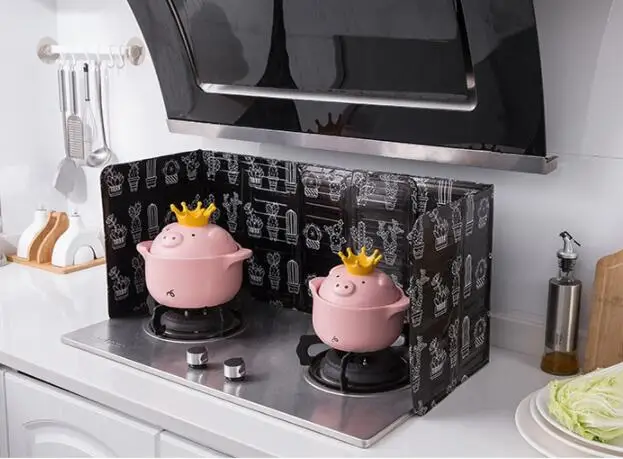Кухонные гаджеты масляные перегородки масляные разбрызгиватели экраны алюминиевая фольга плита газовая плита брызгозащищенная перегородка домашняя кухня инструменты для приготовления пищи
