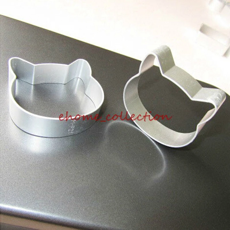 Горячая Распродажа кавайная форма для кошек рождественские резаки печенья из