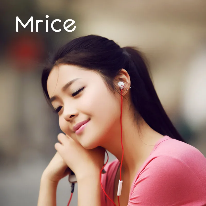 Mrice E100 универсальные легкие стереонаушники наушники вкладыши высокого качества