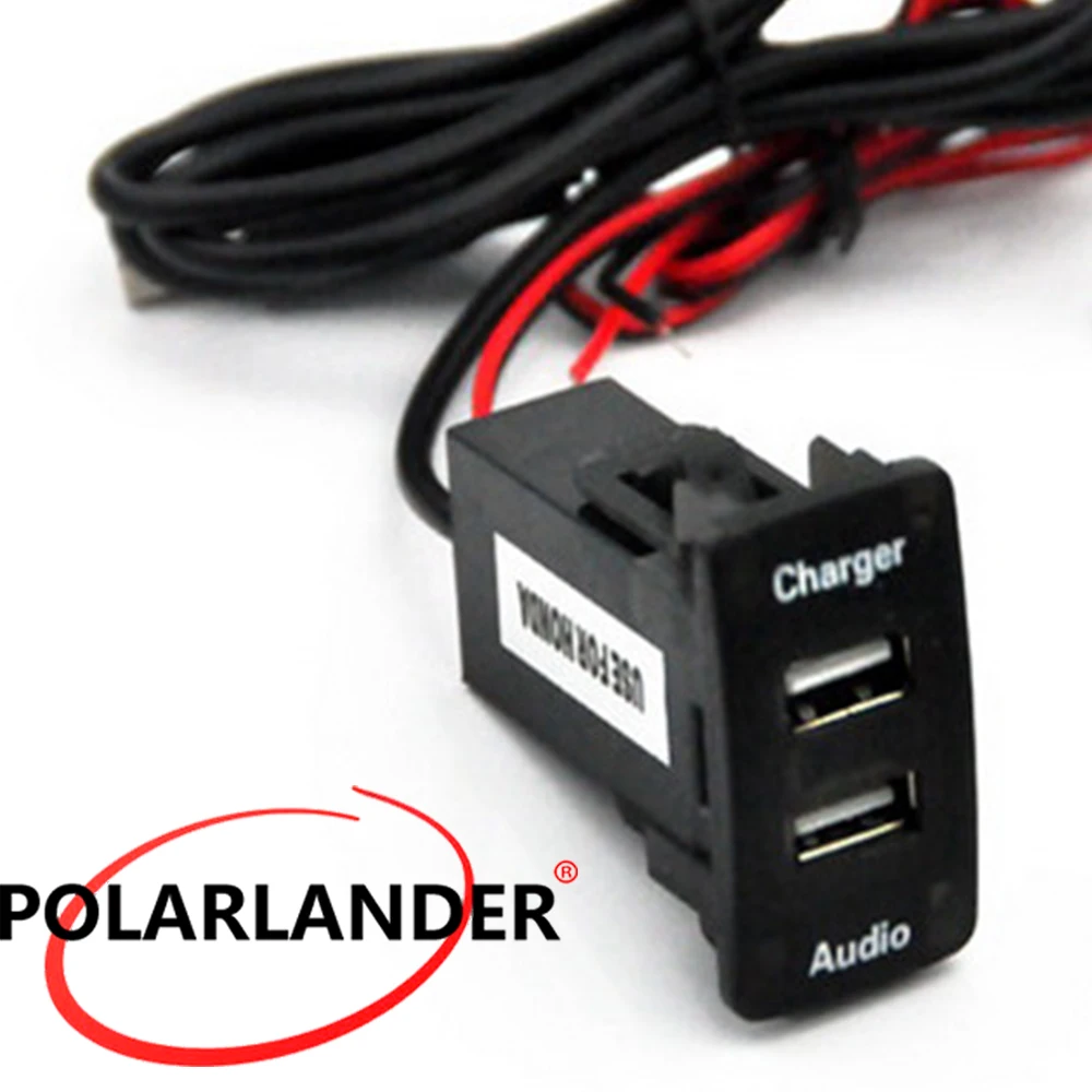 Автомобильное зарядное устройство с двумя USB портами 5 В 2 1 А|dashboard usb|car dashboard usbusb