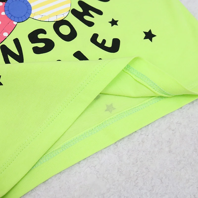 Детская блузка Футболка для мальчиков с рисунком цветной мозаики кота | Мать и