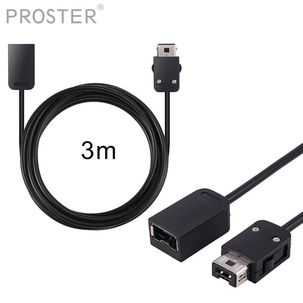 Proster 2 шт. классический Удлинительный кабель контроллера водонепроницаемый 3