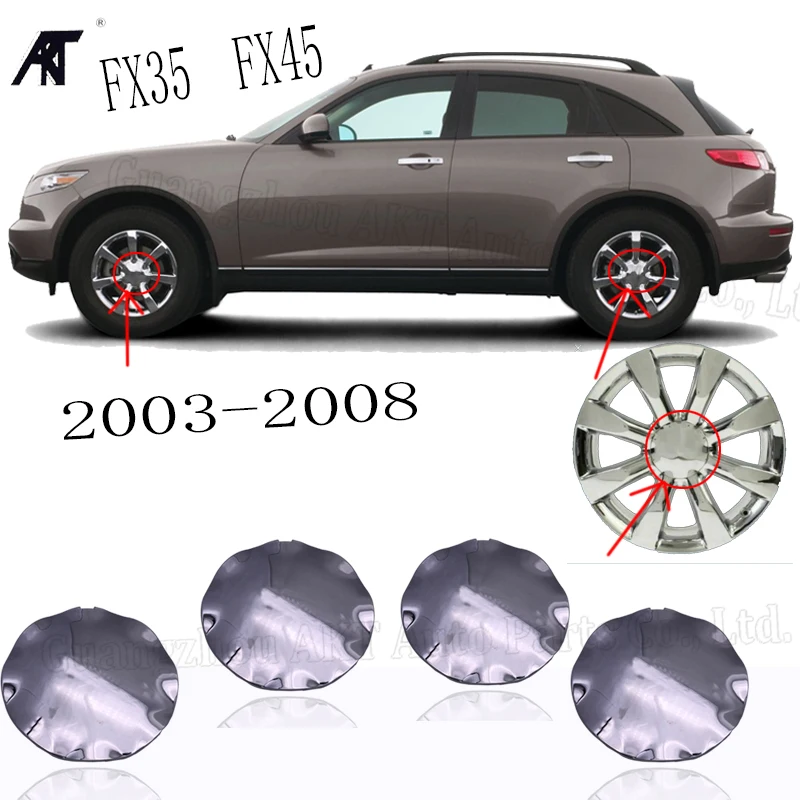 Колпак ступицы центра колеса для INFINITI FX35 FX45 M45 Q45 I35 хромированная Центральная