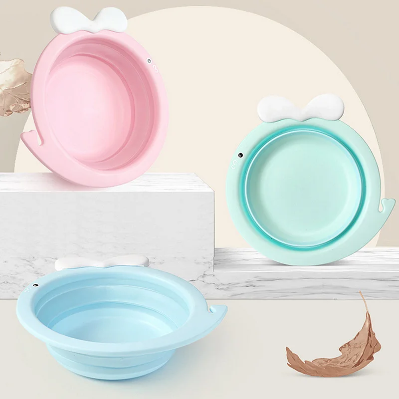 Портативная детская ванночка для умывания новорожденных мытья ног