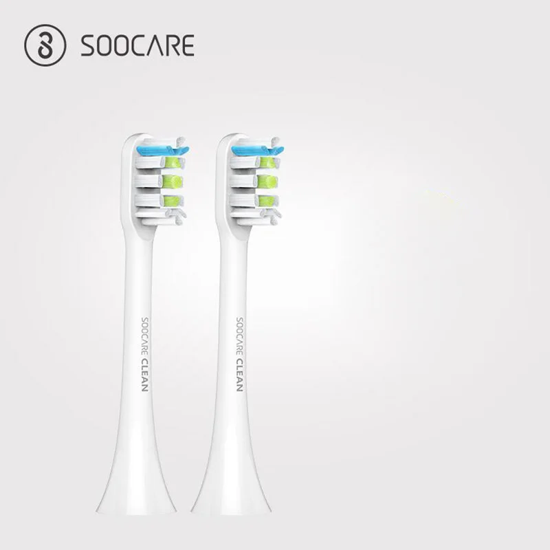 Xiaomi Soocare X3 2 шт SOOCAS сменная электрическая зубная щетка головка для SOOCAS/Xiaomi Mijia SOOCARE X3 головка щетки горячая Распродажа D5
