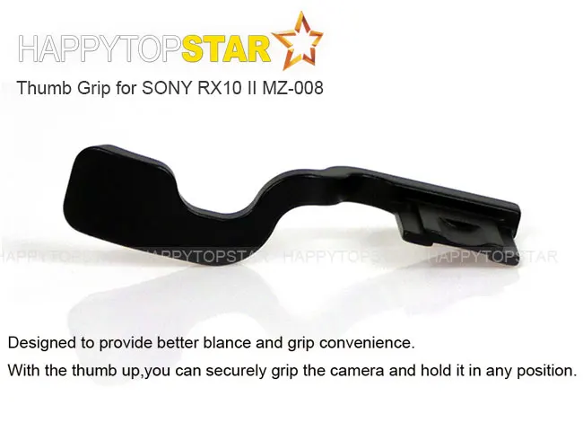 Новейшая брендовая алюминиевая рукоятка для большого пальца SONY RX10 II III IV RX10II RX10M2