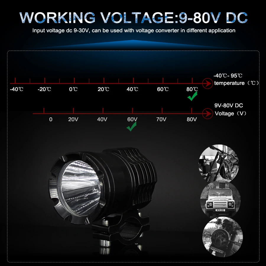 2 шт. светодиодные лампы для мотоциклетных фар Suzuki /Honda/Yamaha/kawasaki/Benelli/BMW /PIAGGIO|light