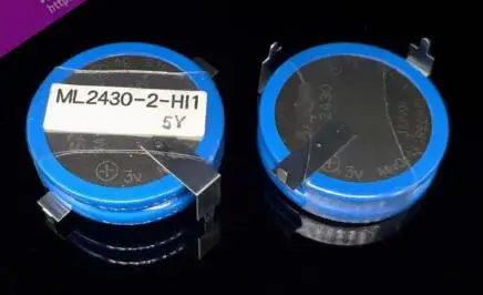 2 предмета в комплекте, Япония ML2430-H-HI1 3V Батарея пакет ML2430 Кнопка Батарея Перезаряжаемые ML2430-2