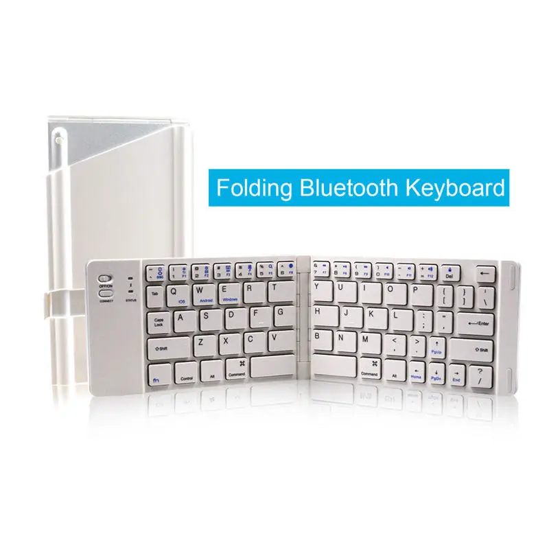 Wireless Bluetooth Portable English Folding Mini Keyboard For Ios Android Tablet Phone | Компьютеры и офис