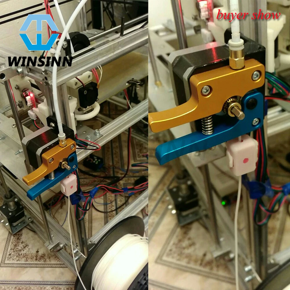 Обновление Боуден MK8 экструдер алюминиевый привод подачи Hotend комплект для Anet A8 Ender 3 RepRap Prusa i3 3d принтер 1,75 мм Насадка накаливания