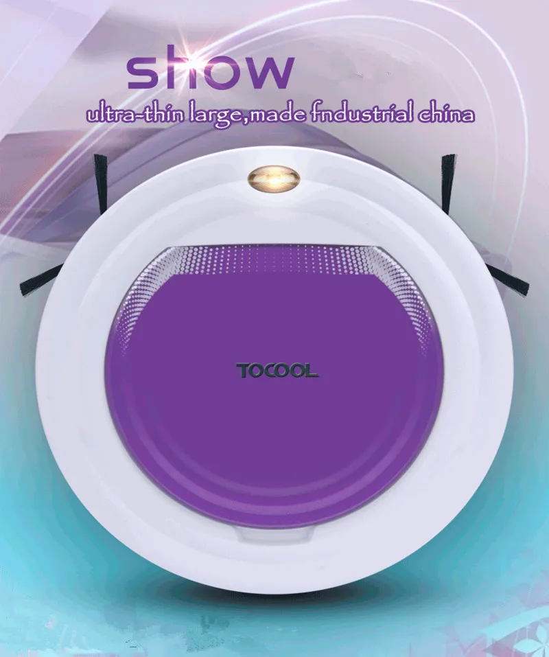 TOCOOL TC-350 робот-пылесос для дома всасывающий пылесос для влажной и сухой уборки