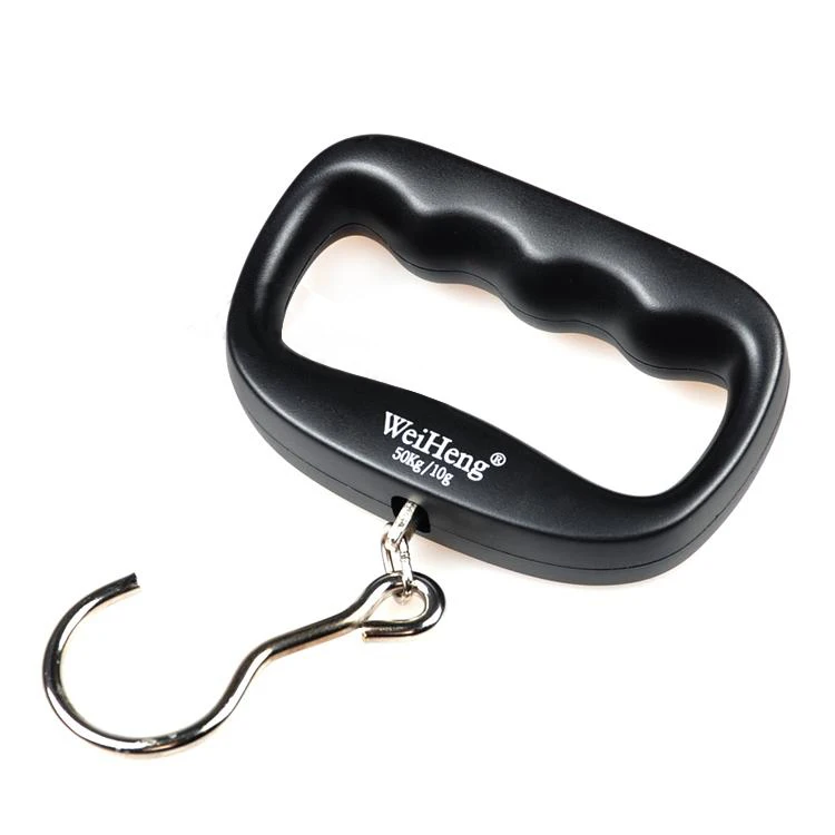 Портативные электронные весы WeiHeng компактный безмен для багажа цифровой