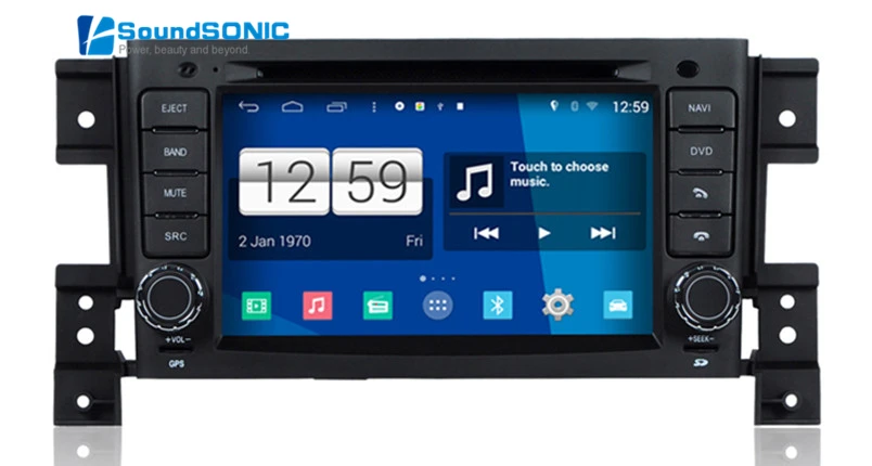 Гранд Витара Авторадио Радио для автомобиля Suzuki Сенсорный экран DVD GPS навигационная система развлечений на.