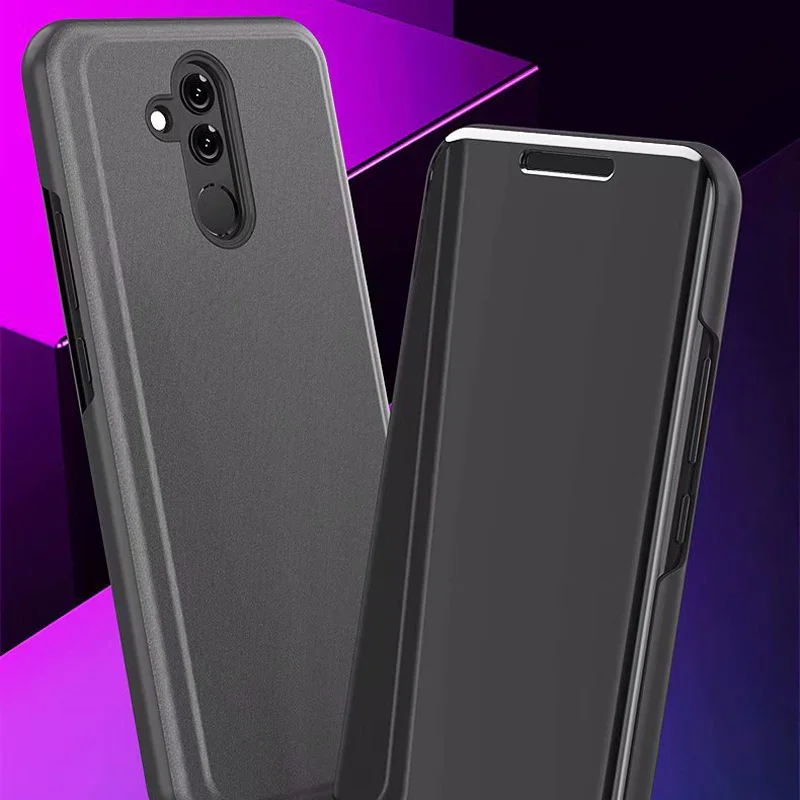 Зеркальный умный флип-чехол, кожаный чехол, чехол для телефона huawei mate 20 Honor 8X Max 10 V20 20i 10i 8A 8S 8C 9X Pro Lite View 20