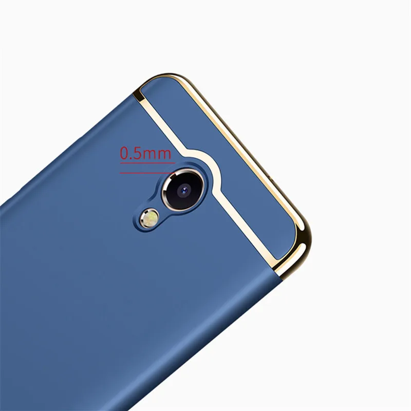 Ударопрочный чехол для Meizu M3 Note полное покрытие жесткий бампер защита Матовый ПК