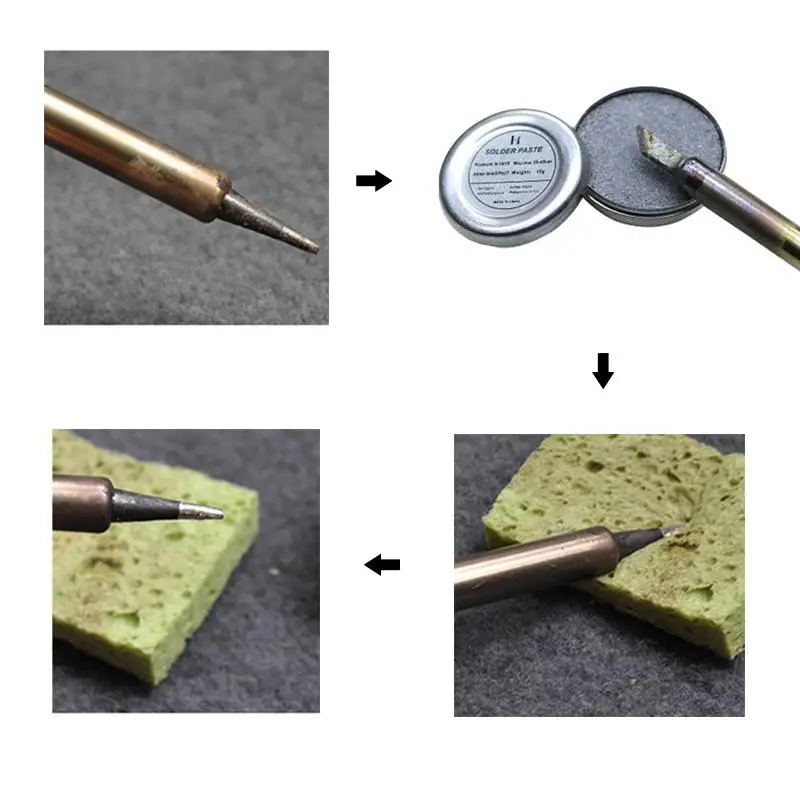 Наконечники для паяльника Tinner освежитель паяльная паста из оксида железа