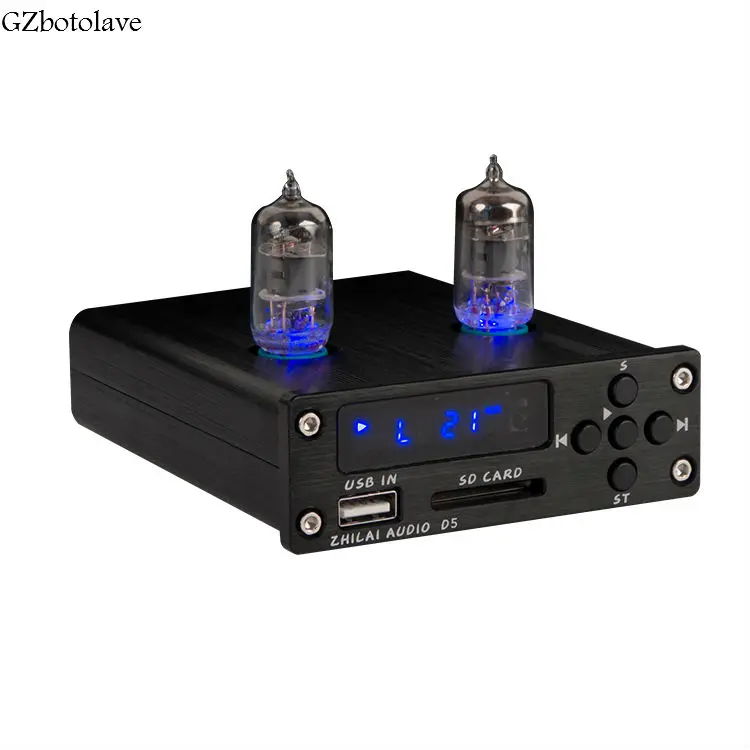 D5 HIFI Lossless музыкальный декодер плеер Усилитель трубчатый Предварительный