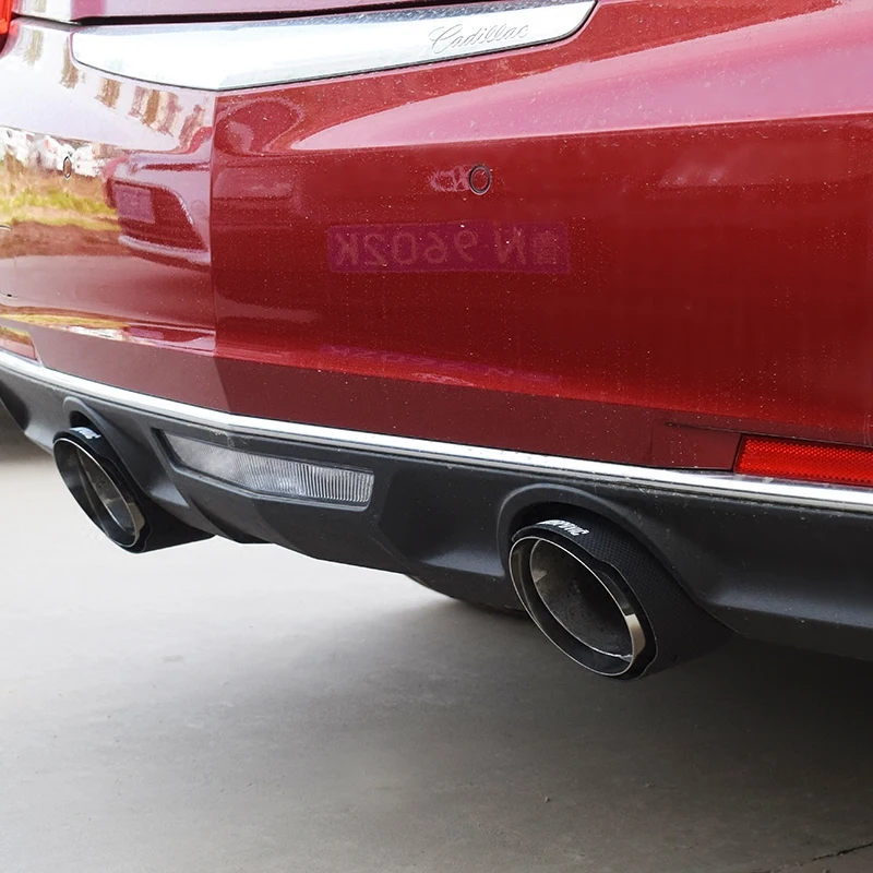 2 шт. автомобильные выхлопные системы для Cadillac ATSL глушитель из нержавеющей стали
