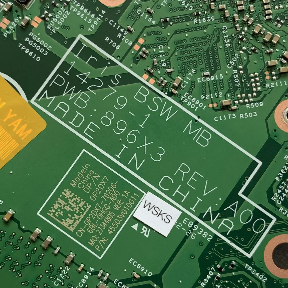 KEFU CN-0P2DX7 P2DX7 для DELL INSPIRON 14 3452 15 3552 материнская плата для ноутбука 14279-1 PWB: 896X3 N3060 32G SSD материнская плата для ноутбука
