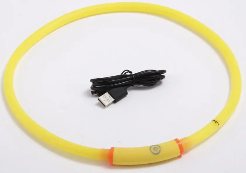 Круглые трубчатые ошейники для домашних животных USB ошейник собак|Воротники| |