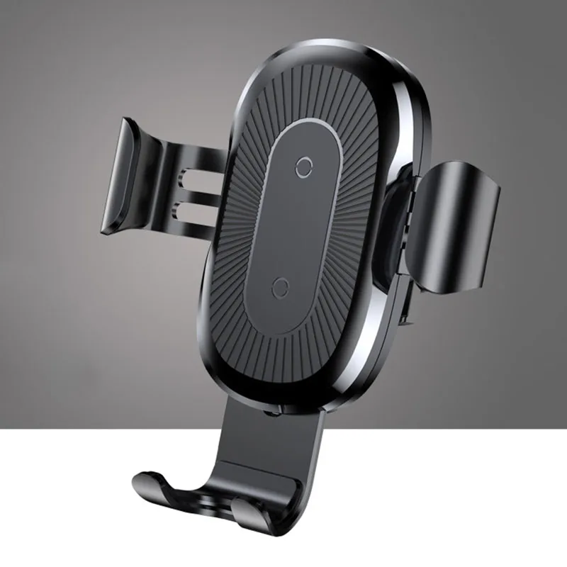

Hot Qi Wireless Automatic Clamping Fast Car Charger Mount Holder Stand for Phones JLD