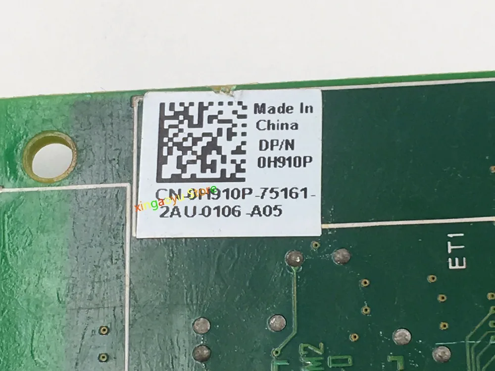 0H910P H910P cn 0h910p для Dell сетевой карты управления|Платы расширения| |
