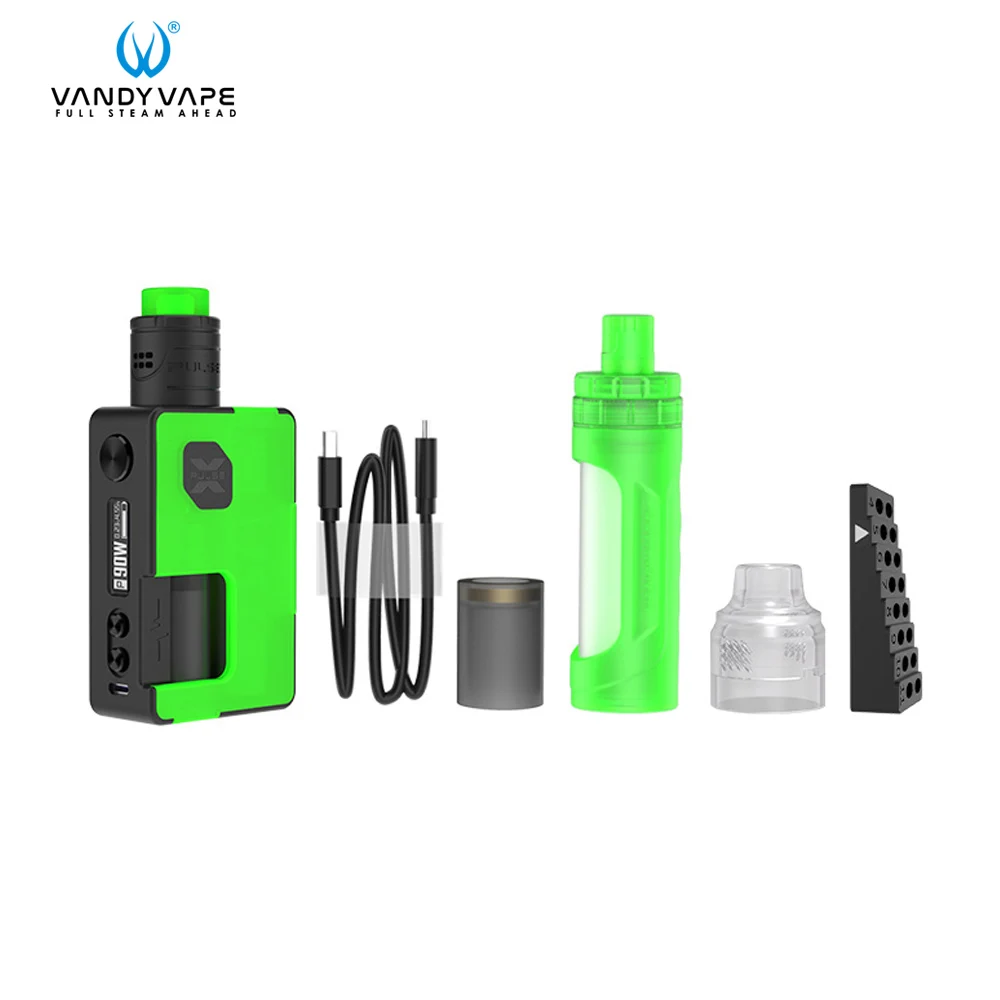 90 Вт оригинальный Vandyvape Pulse X BF (High-End) комплект с 30 мл Squonk бутылка не включает