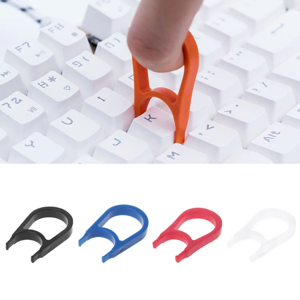 10 шт. механическая клавиатура Keycap Puller Remover Key Cap фиксирующий инструмент цвет