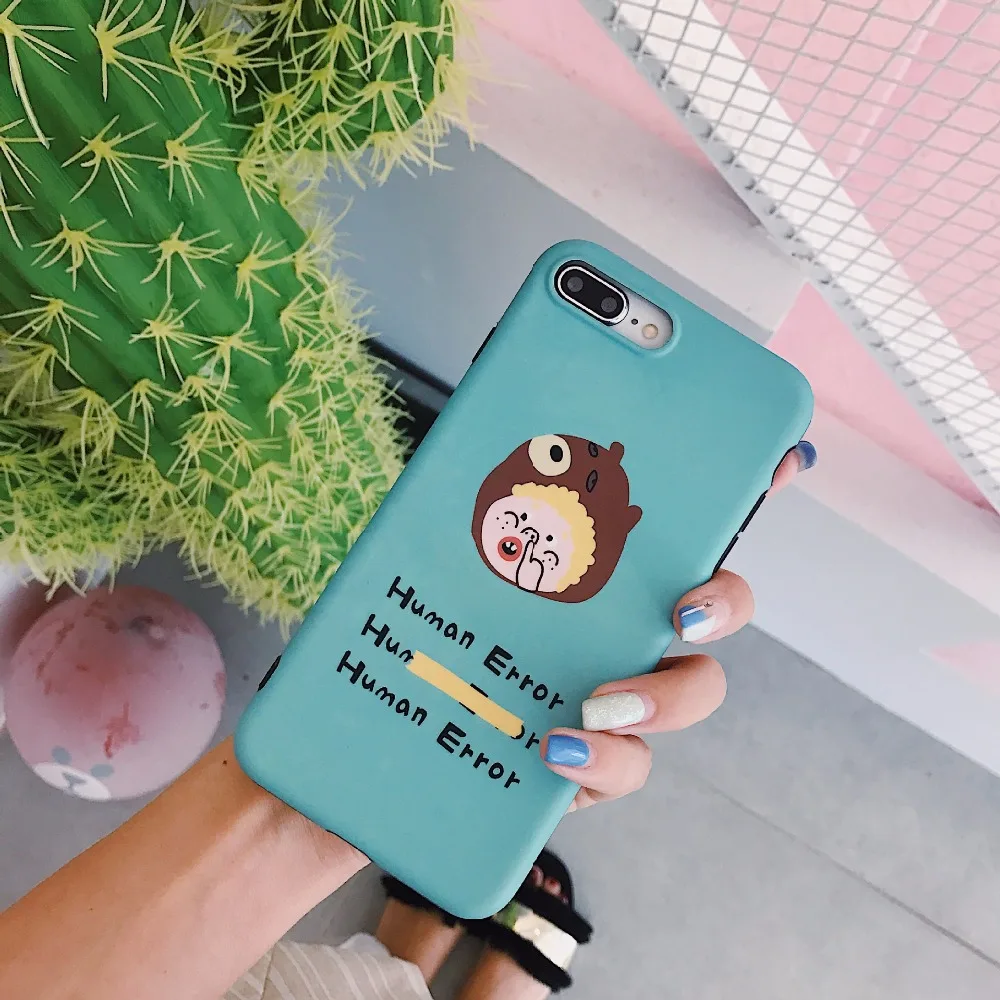 PGSD простой с милыми рисунками для влюбленных мобильный телефон оболочка iphone XS apple