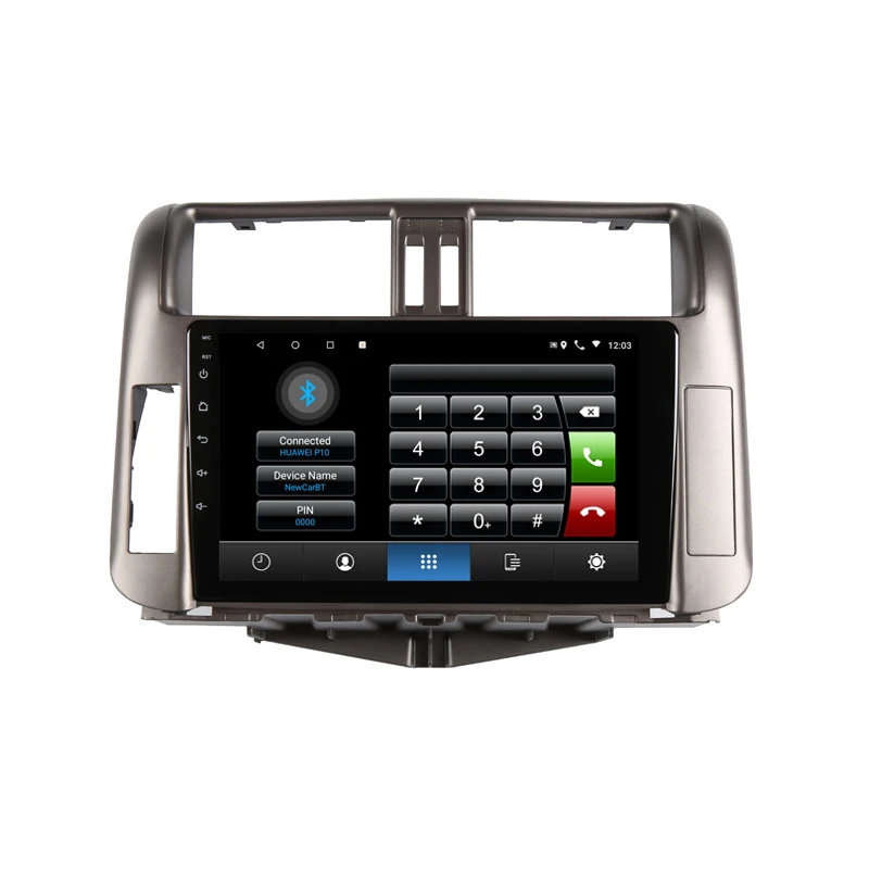 9 &quot4G RAM 2.5D IPS 8 Core Android 1 Автомобильный мультимедийный плеер dvd для Toyota Prado 150 2010 2011 2012